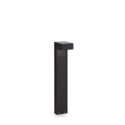 Image of Sirio 2 Light Small Outdoor Bollard Black IP44, G9