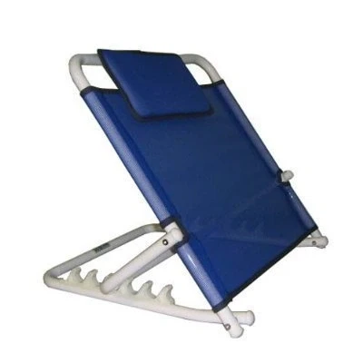 Image of Motionperformance Essentials Heavy Duty Deluxe Disability Healthcare Adjustable Fabric Bed Back Rest Support (Blue)