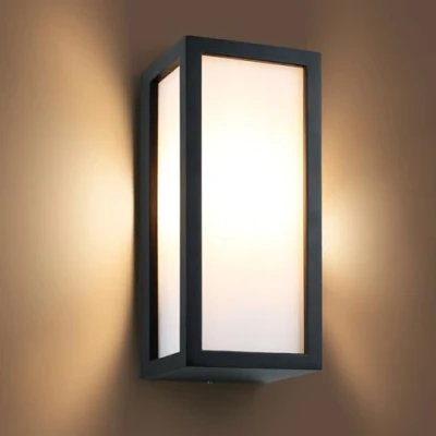 Image of Aranzyec Outdoor Wall Lights Mains Powered, Max 35W E27 Aluminum Outside Lights, IP54 Waterproof, Garden for Front Door, Patio, Terrace, Hallway, Garage, Porch