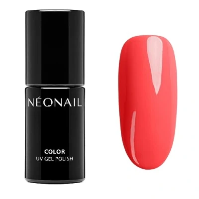 Image of Neonail UV Nail Polish 7.2 ml Orange Perfect Pleasure Colours Varnish Gel Nails Design Shellac