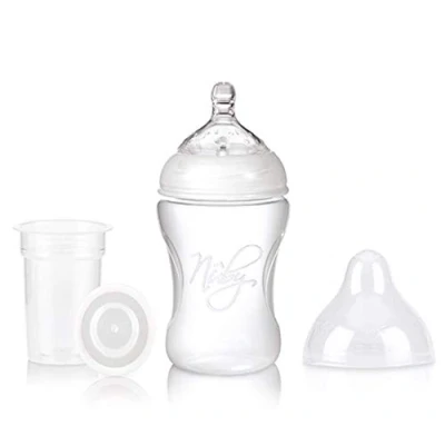 Image of Nûby ID67028 Wide Neck Bottle Polypropylene 240 ml Transparent