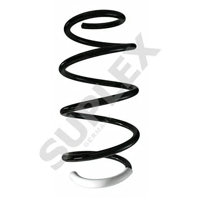 Image of 8200772220 Coil spring SUPLEX 27332 Front Axle with constant wire diameter sleeve RENAULT: Kangoo II Express