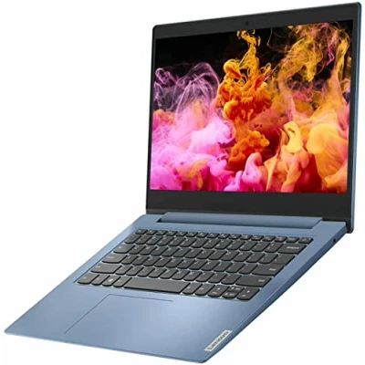 Image of 2022 Lenovo IdeaPad 14&quot; Light Laptop, Intel Celeron N4020 Up to 2.8Ghz, 4GB RAM, 192GB Storage(64GB eMMC+128GB MSD Card), UHD Graphics 600, 8hours Battery Life, Windows 10S, Ice Blue