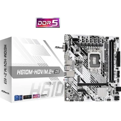 Image of Carte Mère ASRock H610M HDV/M.2+ DDR5 (Intel LGA 1700) Micro ATX