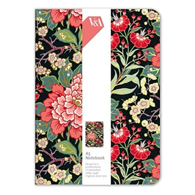 Image of Museums &amp; Galleries V A Luxury Notebooks Butterfield Floral