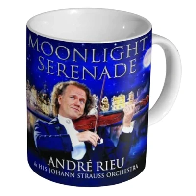 Image of Green Listing LTD Andre Rieu Moonlight Serenade New Advertising Ceramic 11oz Tea Coffee Mug/Cup