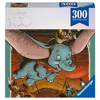 Image of Ravensburger Disney 100th Anniversary Dumbo Jigsaw Puzzles for Adults and Kids Age 8 Years Up 300 Pieces