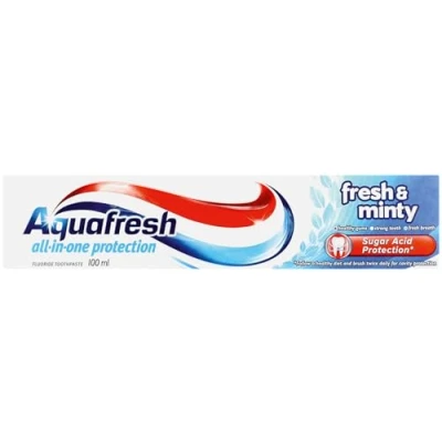 Image of Aquafresh Y 97506 DISC Toothpaste, Fresh And Minty, 100 mL
