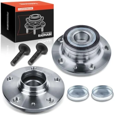 Image of Frankberg 2x Wheel Hub Bearing Front Axle Compatible with P.a.s.s.a.t 362 1.4L 2.0L 2010 2014 3C2 2005 3G2 CB2 2024 Replace# 1T0598611