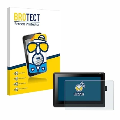 Image of brotect Screen Protector Anti Glare compatible with Wacom Cintiq 16 Matte, Fingerprint Protection Film