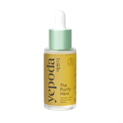 Image of Yepoda THE PURIFY HERO, Natural BHA Serum with Hyaluronic Acid, Gentle exfoliating serum, Korean cosmetics (30 ml)