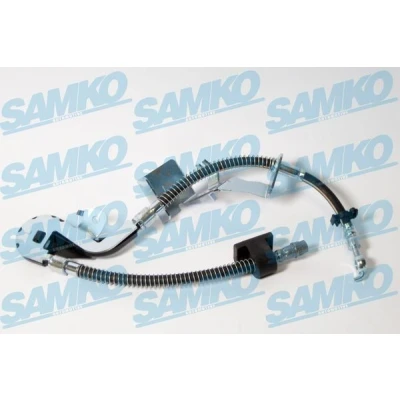 Image of 4806E5 Brake Hose SAMKO 6T47990 780mm M10x1, M10X1 PEUGEOT: 407 SW, Saloon