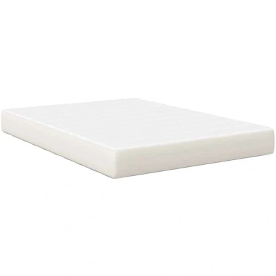 Image of vidaXL Pocket Spring Bed Mattress Cream, Medium, 140x200x20 cm, Fabric