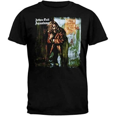 Image of Jethro Tull Mens Aqualung T Shirt Size M Black