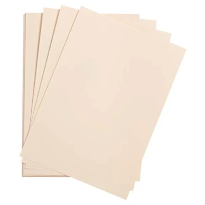 Image of Clairefontaine Ref 90793C Etival Coloured Grained Drawing Paper (Pack of 25 Sheets) A3 (42 x 29.7cm) 160gsm Cellulose Art Pale Pink Acid Free, pH Neutral