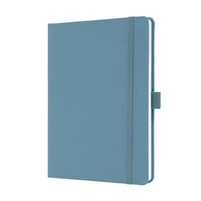 Image of SIGEL JN401 Jolie Notebook, Lined, Approx. A5, Blue, hardcover, 192 Pages