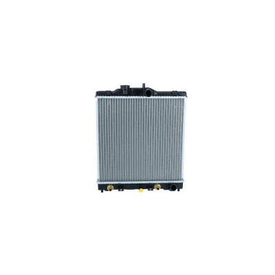 Image of 19010P03902, 19010P03904, 19010P2J004, 19010P2J014 Engine radiator NRF 536355 Aluminium 352mm 348mm 26mm Brazed cooling fins HONDA: CRX 2