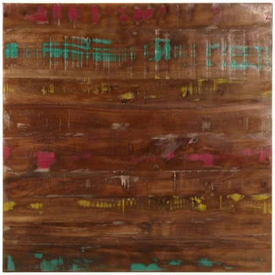 Image of vidaXL Table Top 80x80x3.8 cm Square Solid Wood Reclaimed