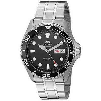 Image of Orient Men Analogue Japanese Automatic Watch with Stainless Steel Strap FA002004B9