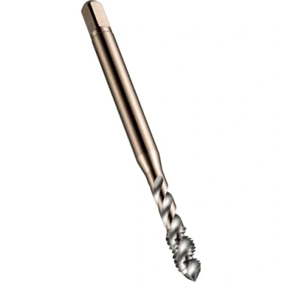 Image of Dormer E002M2 Series E002 HSS E PM Spiral Flute Machine Tap Metric with Bright Finish, ISO Standard, M2 x 0.40 mm Thread, 41 Length
