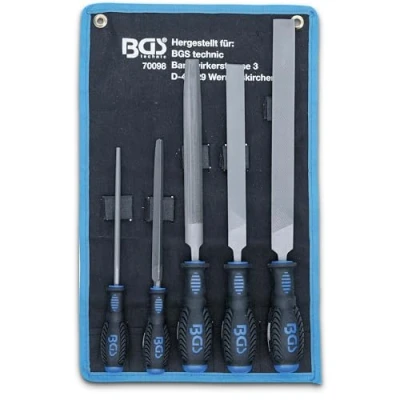 Image of BGS 70098 Machinist&#039;s File Set 5 pcs.