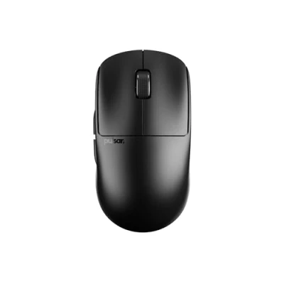 Image of Pulsar Gaming Gears X2 Crazylight Wireless Mouse, Ultra Lightweight 1.23 oz (35g), Optical Switch, 32000 DPI, 750 IPS, XS 1 Sensor, 8k Compatible (Jet Black)
