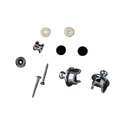 Image of Fender Schaller Strap Locks Chrome Pack of 2