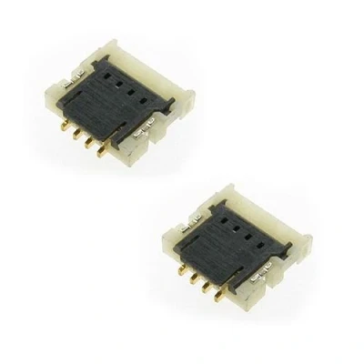 Image of 2x Internal P6 Touch Screen Digitizer Connector Clip, Compatible with Nintendo DS Lite (DSL), 3DS, 3DS XL, 2DS, Wii U Gamepad