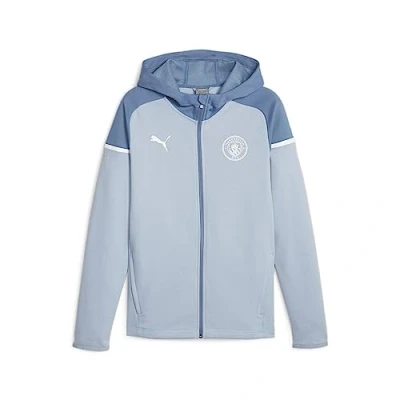Image of Manchester City F.C. FC Official Casuals Hooded Jkt Unisex Puma Jacket 3XL