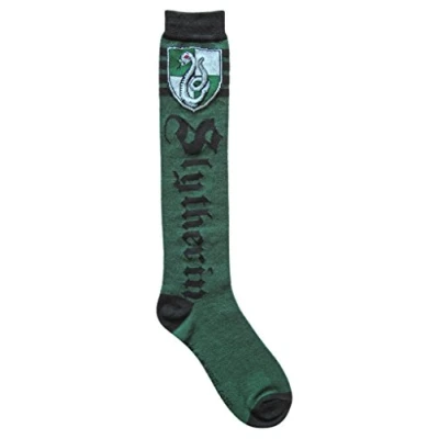 Image of Harry Potter Slytherin Juniors/Womens Knee High Socks