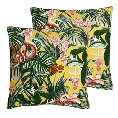 Image of furn. Medinilla Outdoor Cushions (Twin Pack) Mustard One Size