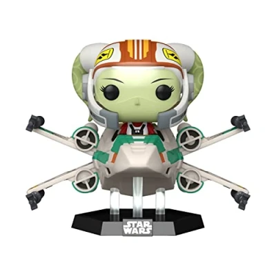Image of Funko POP! Ride Super Deluxe: Star Wars Rebels Hera Syndulla In X wing Wars: Amazon Exclusive Collectable Vinyl Figure Gift Idea Official Merchandise Toys for Kids &amp; Adults