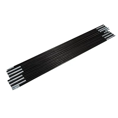 Image of Tent Poles 7 Sections 2 rate Camping fordable Fiberglass Rod Pole Spare Accessories
