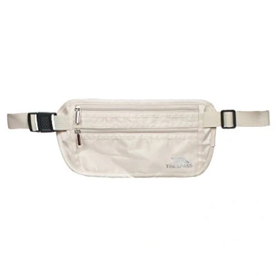 Image of Trespass Safeguard Money Belt/Waistbag (One Size) (Parchment)