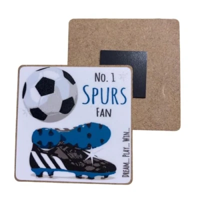 Image of Tottenham Hotspur Spurs Football Club FC Fan FRIDGE MAGNET by WHITE COTTON CARDS (M FN1)