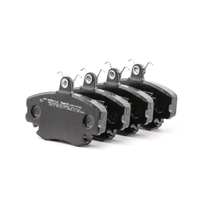 Image of 410602192R, 7701201773, 7701210130 Brake pad set METELLI 22 0120 0 prepared for wear warning indicator RENAULT: CLIO 2, 1, TWINGO 2