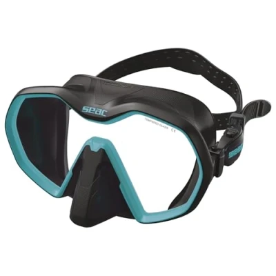 Image of SEAC Icona, frameless single lens mask for scuba diving 100 Percent Made in Italy