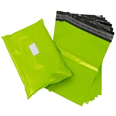 Image of 25 STRONG NEON LIME GREEN COLOUR PLASTIC SELF SEAL PACKAGING MAILING BAGS EXTRA LARGE XL SIZE 18 x 24&quot; 450 600mm 60mu PEEL POLYTHENE OPAQUE POSTAL PACKING POSTAGE MAIL SACKS ENVELOPES MAILERS