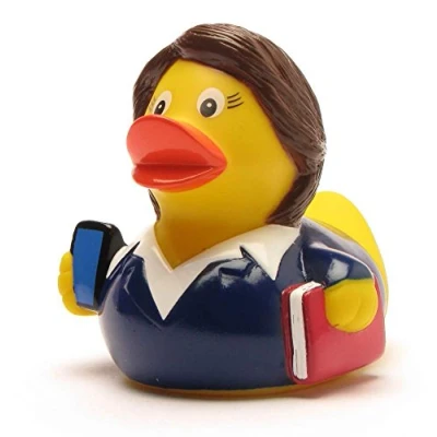Image of Duckshop I Rubber Duck Business Woman Bath