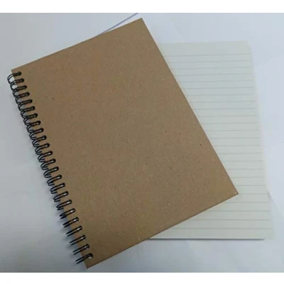 Image of ValueX A5 Wirebound Hard Cover Noteboook Recycled Ruled 160 Pages (Pack 5)