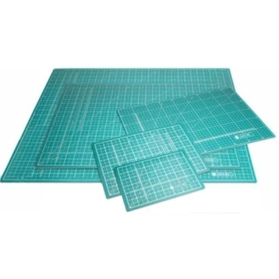 Image of Jakar Green Self Healing Cutting Mat A1 Double Sided cm mm inch Imperial Metric Squared Quality Proffesional