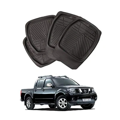 Image of Xtremeauto Navara D40 Deep Tray Rubber Floor Foot Mats Heavy Duty Mud Set of 4
