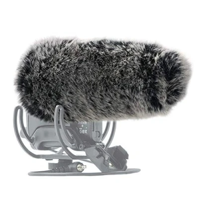 Image of SUNMON Mic Furry Windscreen, VMP+ Deadcat Windshield Compatible with Rode VideoMic Pro+ Plus Camera Microphone