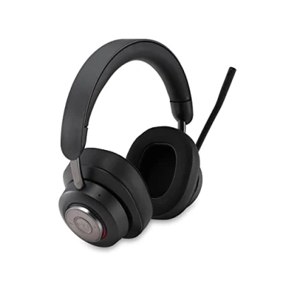 Image of Kensington H3000 Over Ear Bluetooth Wireless Headset with Microphone, Windows &amp; Mac Compatible Head Set Mic, Noise Cancelling Computer Headphones USB C Charging Cable Carry Case (K83452WW)