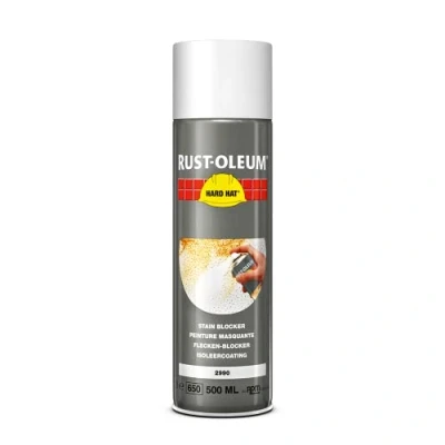 Image of RUST OLEUM 2990 Hard Hat Stain Blocker, Make It white Again, Matt