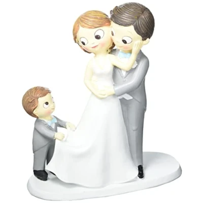 Image of Mopec Cake Figurine, grey, 8,6 x 18,8 21,4 cm
