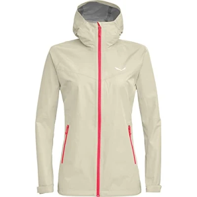 Image of SALEWA Puez (Aqua 3) PTX W Jacket, Oatmeal/6080, XL, Female