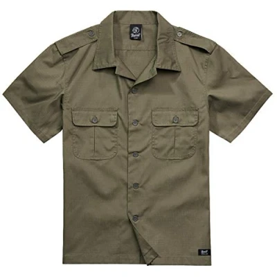 Image of Brandit Shirt, Men&#039;s, Size: XL, Olive