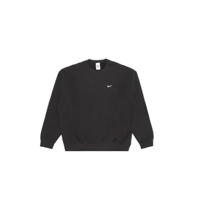 Image of Nike Men&#039;s Nrg Crew Sweatshirt (Pack of 1) Black/White
