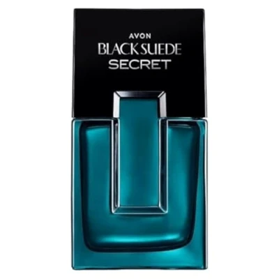 Image of Avon Black Suede SECRET 75ml Eau de Toilette Boxed &amp; Sealed